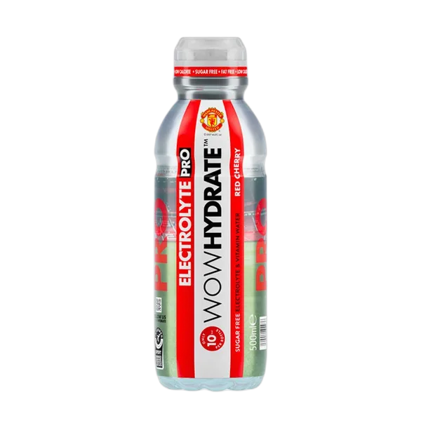 Wow Hydrate Sf Eletrolyte Pro Red Cherry Drink 500ml