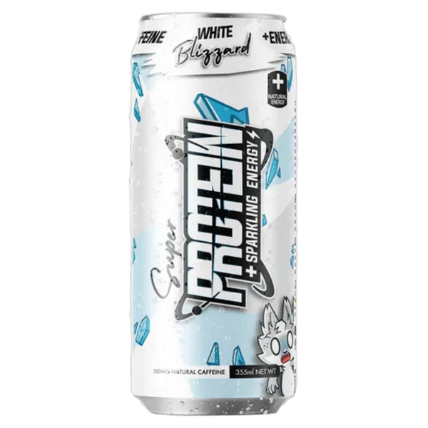 Nexus White Blizzard Super Protein +Sparkling Energy 355ml