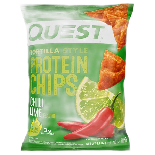 Quest Tortilla Chili Lime Protein Chips 32g
