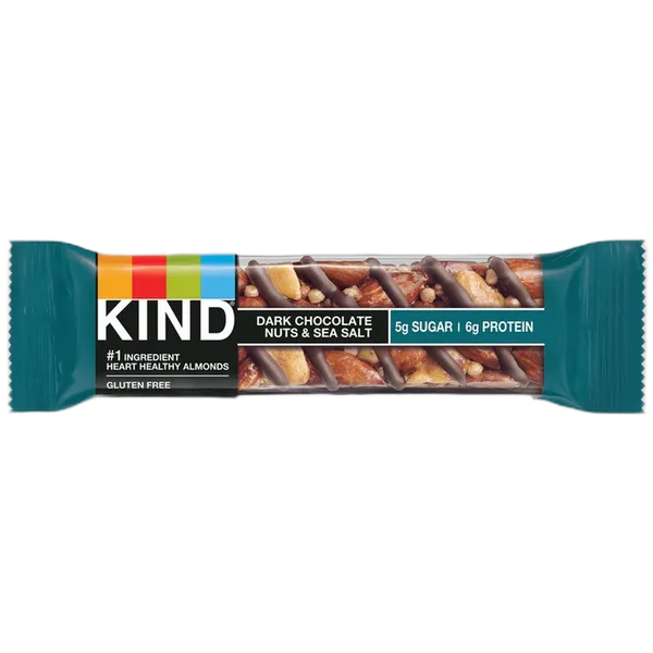 Kind Dark Choc Nuts & Sea Salt 40g #889267