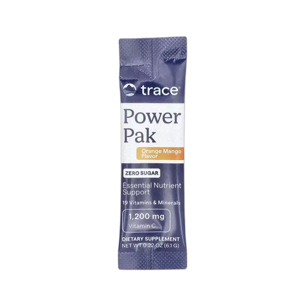Trace Minerals Sf Electrolyte Power Pak Orange Mango Flavor 6.1g