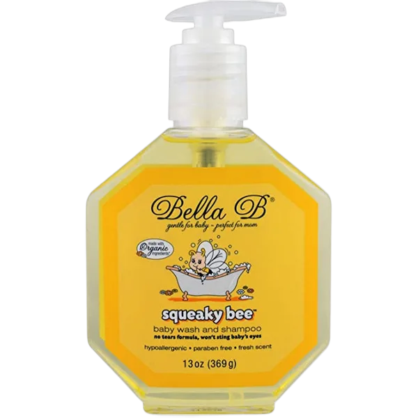 Bella B Squeaky Bee Baby Wash & Shampoo 369g