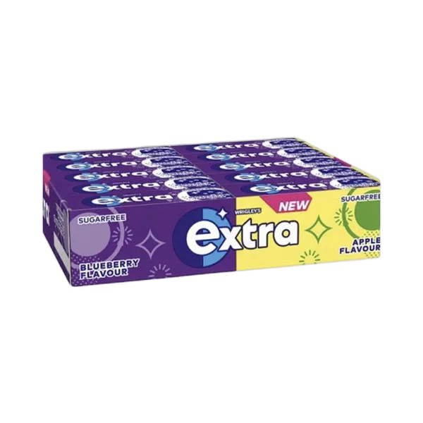 Wrigleys Extra Mix Apple & Blueberry  Gums 10'S