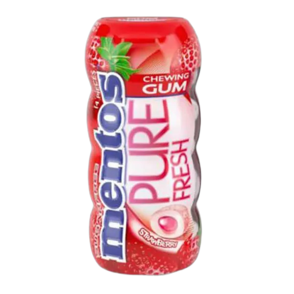 Mentos S/Free Strawberry Chewing Gum 18'S 31.5g