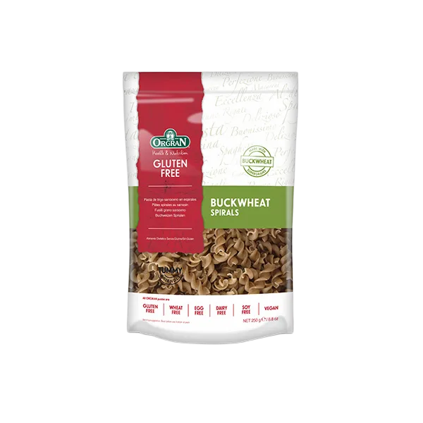 Orgran Buckwheat Pasta (Spirals) 250g
