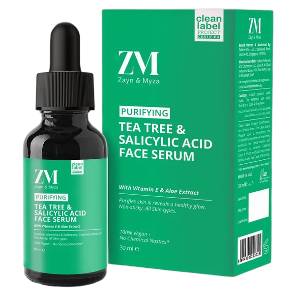 Zm Tea Tree & Salicylic Acid Face Serum 30ml