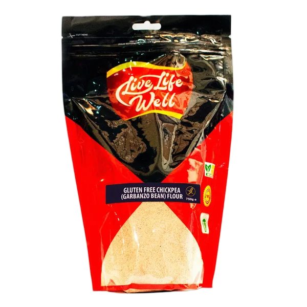 Live Life W G/F Chick Pea Flour (Garbanzo) 750gm