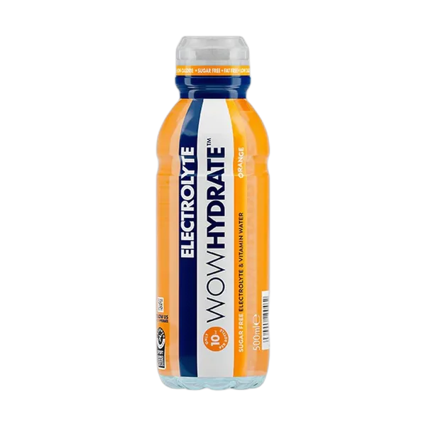 Wow Hydrate Sf Eletrolyte Orange Drink 500ml