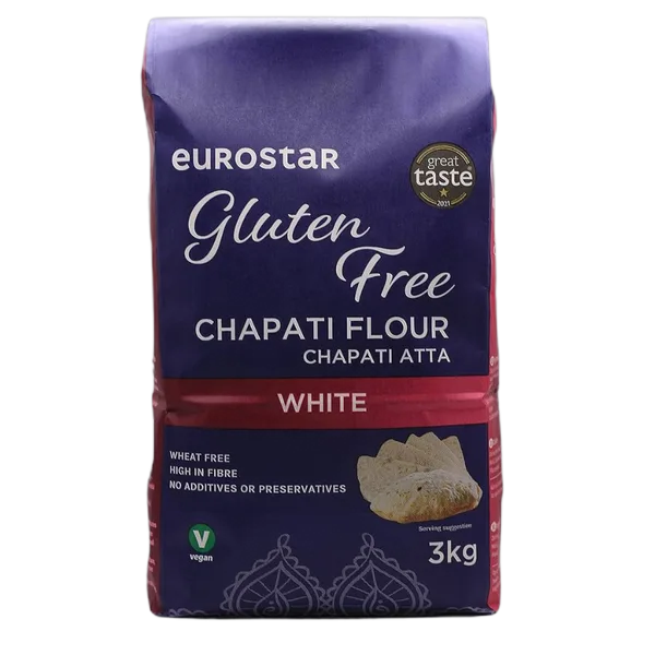 Eurostar Gf Chapati White Flour 3kg