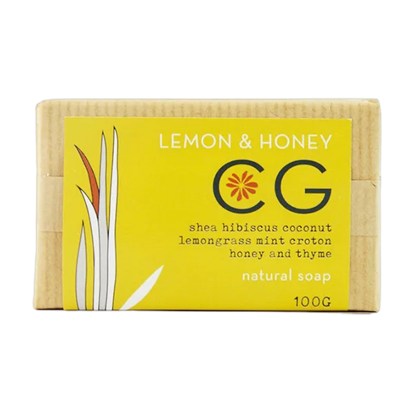 Cinnabar Nat Soap Lemonhoney 100gm 0006