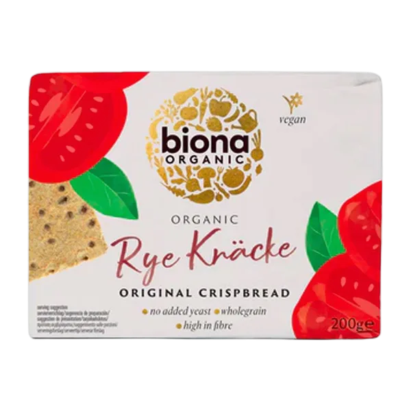 Biona Org Rye Knacke Original Crispbread 200g