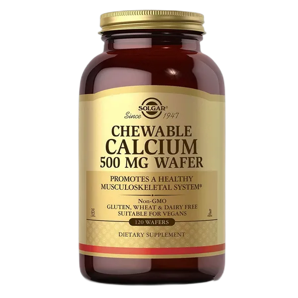 Solgar Chewable Calcium 500mg Wafer 120s