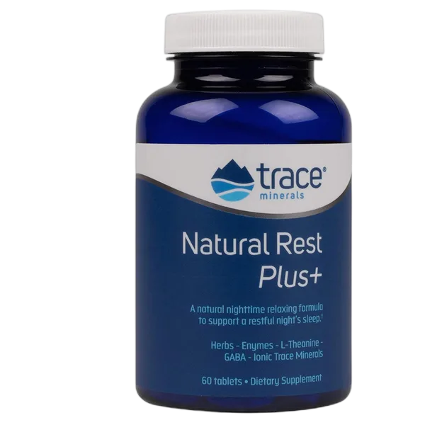 Trace Minerals Natural Rest Plus +  60s