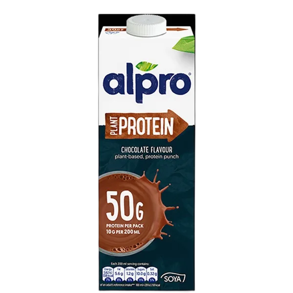 Alpro Soya Plant Protein Choc Flavour 1ltr #80005892