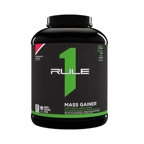 Rule1 Cookies &Creme Mass Gainer 2.56kg