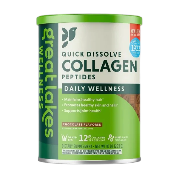 Glw Choc Daily Wellness Quick Dissolve Collagen Peptides 283g