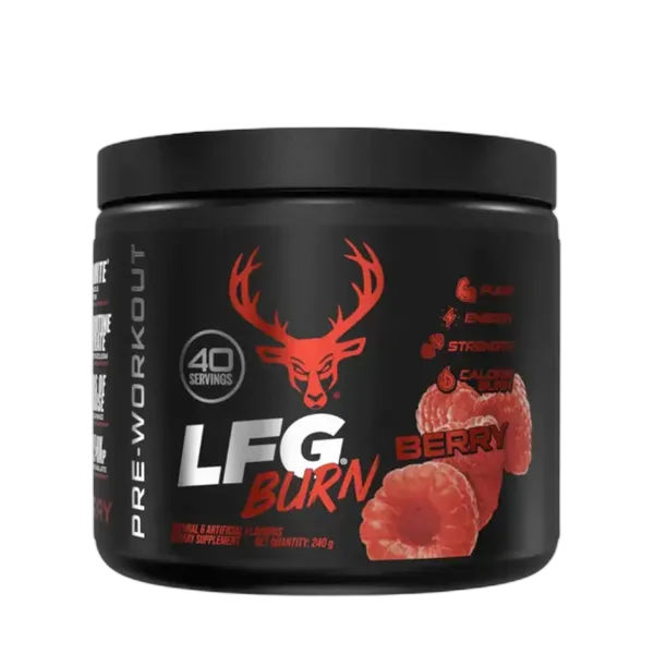Bucked Up Lfg Burn Pre-Workout Assorted Berry (40svs) 240g