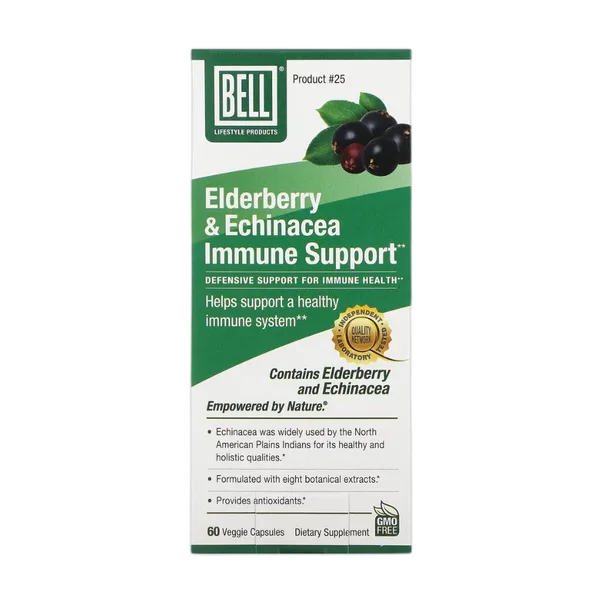 Bell Elderberry & Echinacea Immune Support 60vcaps