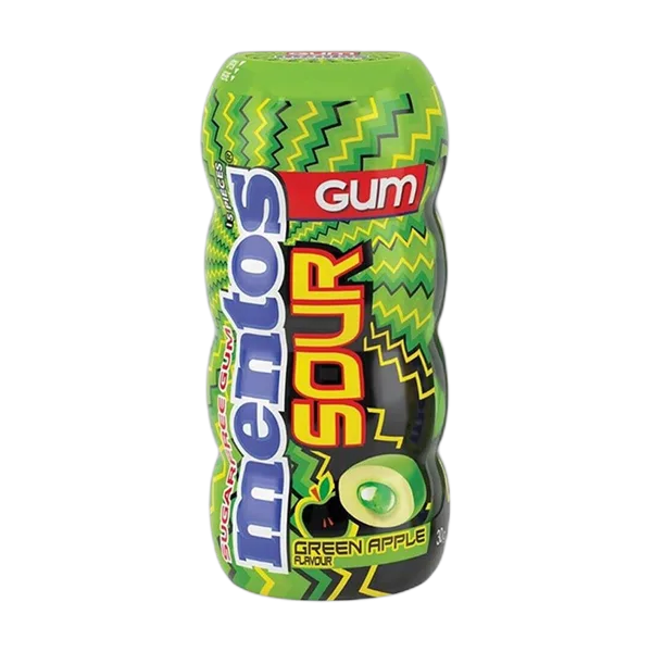 Mentos Gum Sf Sour Green Apple Flavor 15'S 30g #33081
