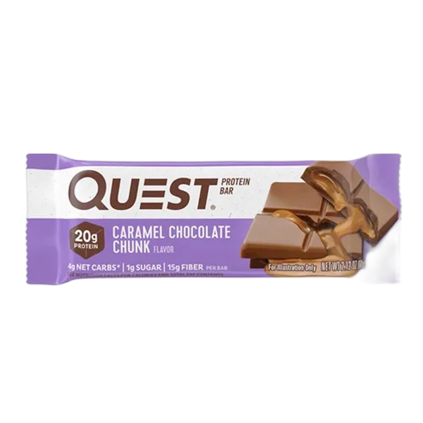 Quest Protein Bar Caramel Chocolate Chunk 60g