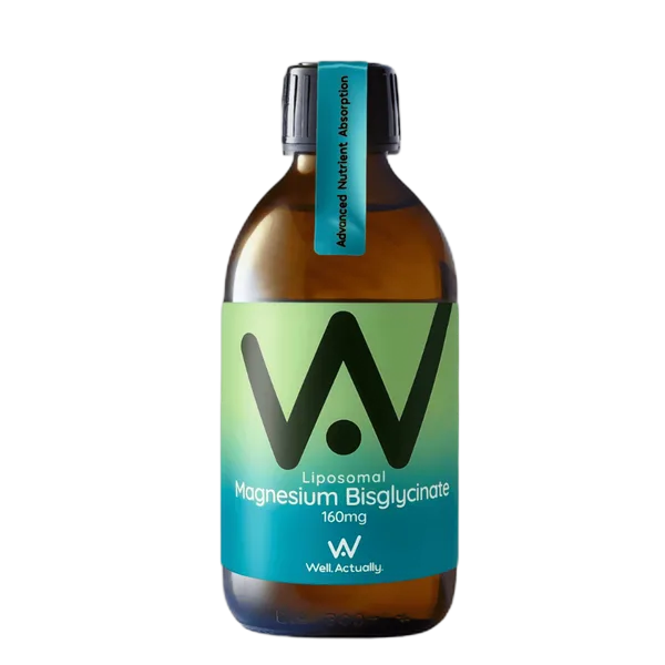 Well Actually Liposomal Magnesium Bisglycinate Lime & Berry Flavour 250ml