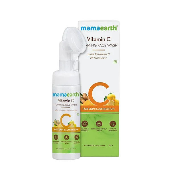 Mama Earth Vitamin C Foaming Face Wash 150ml