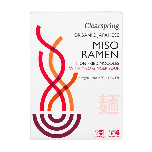 Clear Spring Org Miso Ramen Noodles 210g