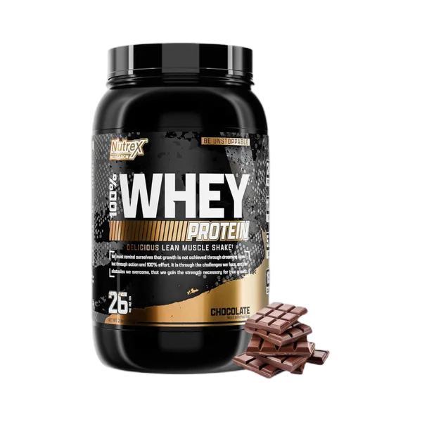 Nutrex 100% Whey Choc (26svs/2lbs) 923g