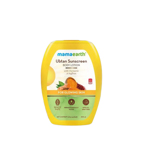 Mama Earth Ubtan Sunscreen Body Lotion 300ml