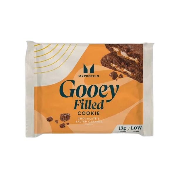My Protein Gooey Filled Cookie Choc & S/Caramel Prot. Bar 75g