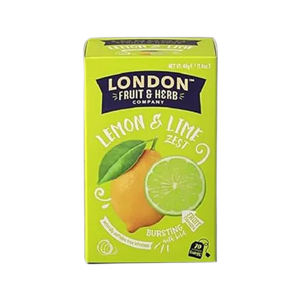 London Fruit & Herb  Lemon & Lime Zest Tea(H/H) 20'S 40g