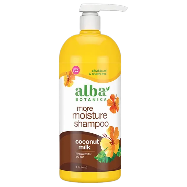 Alba Coconut Milk More Moisture Shampoo (32oz) 946ml