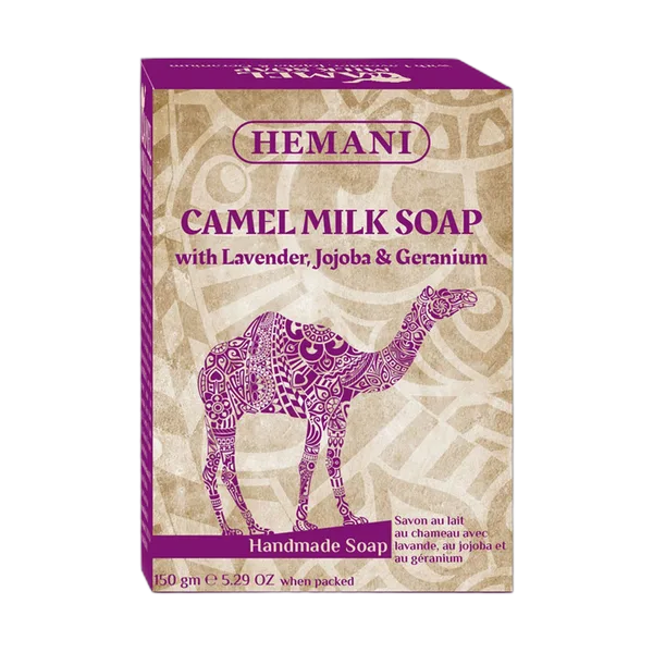 Hemani Camel Milk Soap Lav,Jojoba & Geranium 150g