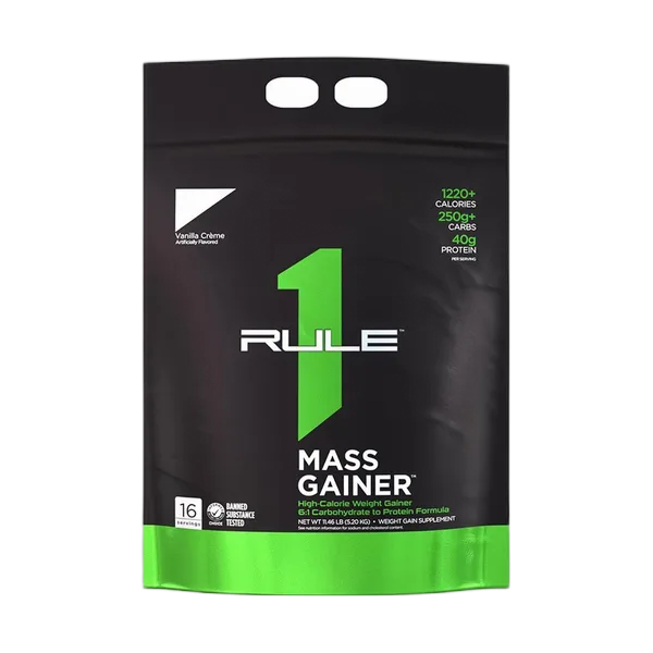 Rule1 Mass Gainer Chocolate Fudge 5.20kg