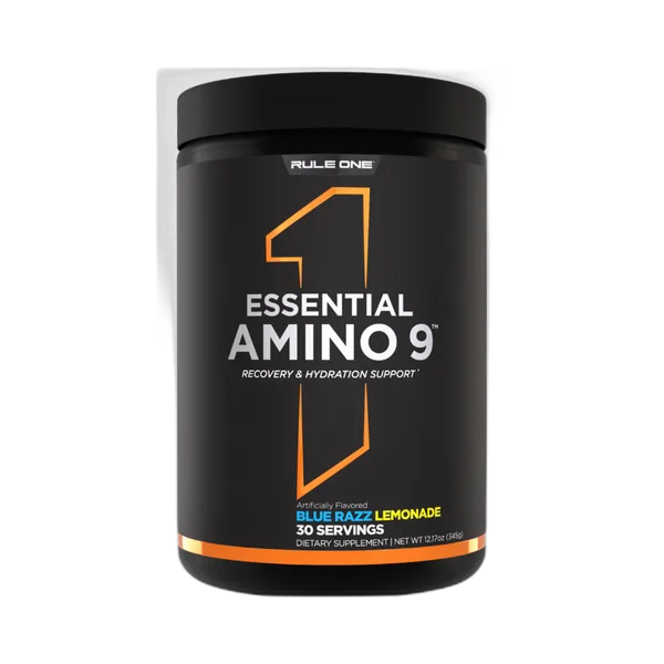 Rule 1 Essential Amino 9 Energy Blue Razz Lemonade 30svs/12.2oz 345g