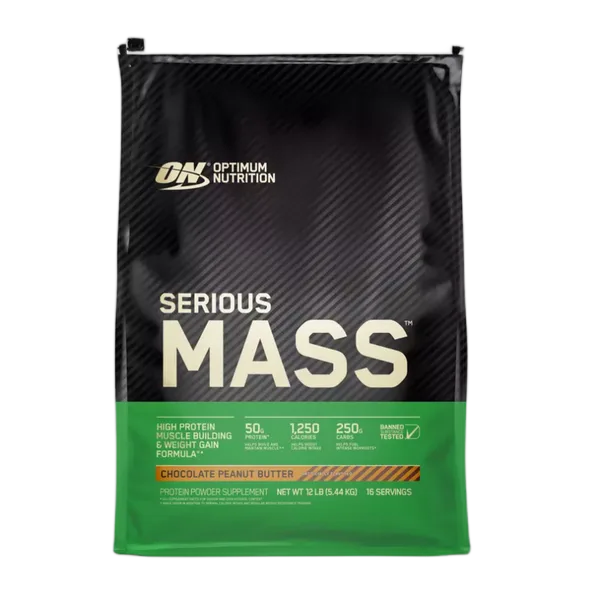 Optimum Nutrition Serious Mass Chocolate Peanut Butter 5.44kg (12lb)