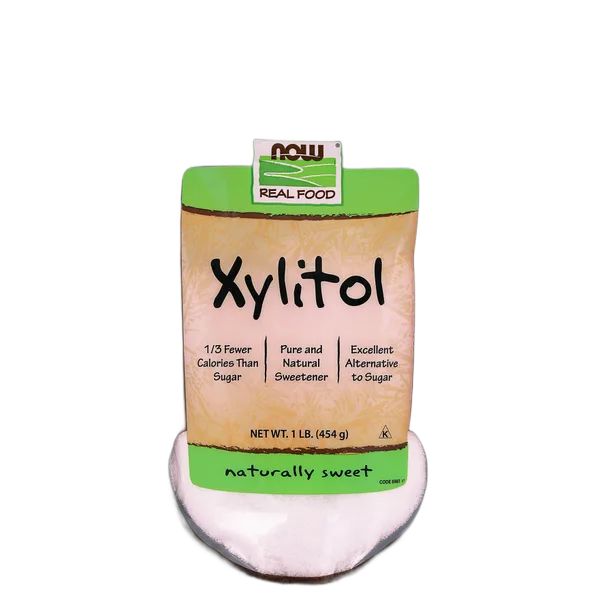 Now Xylitol 100% Nat Sweeterner 454gm