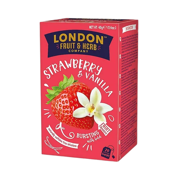 London Fruit & Herb S/Berry & Vanilla Tea(H/H) 20'S 40g