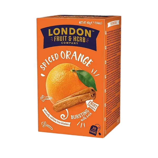 London Fruit & Herb  Spiced Orange Tea(H/H) 20'S 40g