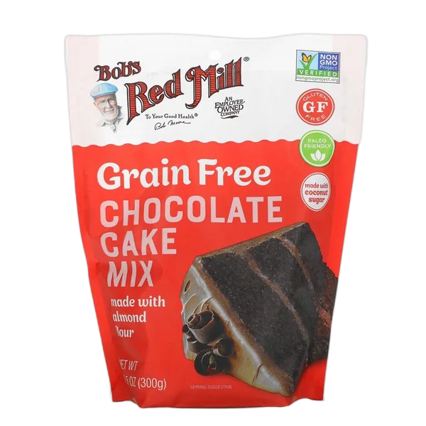 Bobs Rm Gf Grain Free Chocolate Cake Mix 10.5oz (300g) #P101782