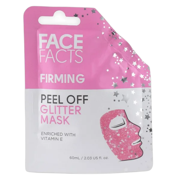 Qst Face Facts Firming Peel Off Glitter Mask 60ml