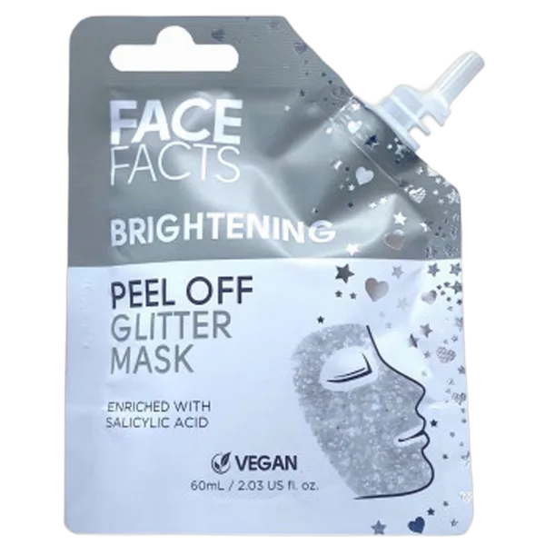 Qst Face Facts Brightening Peel Off Glitter Mask 60ml