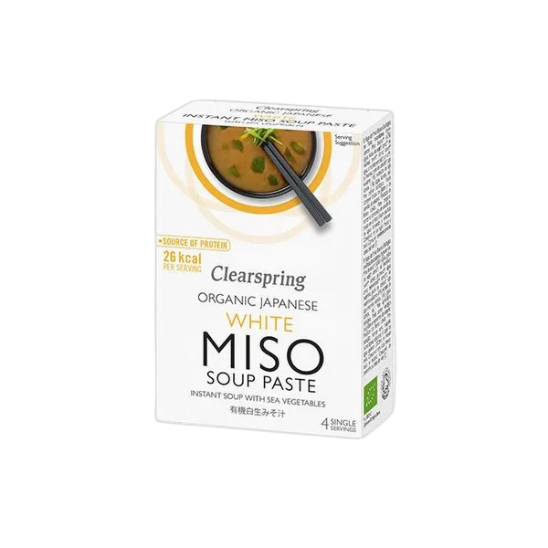 Clearspring Organic White Miso Soup 4x15gm
