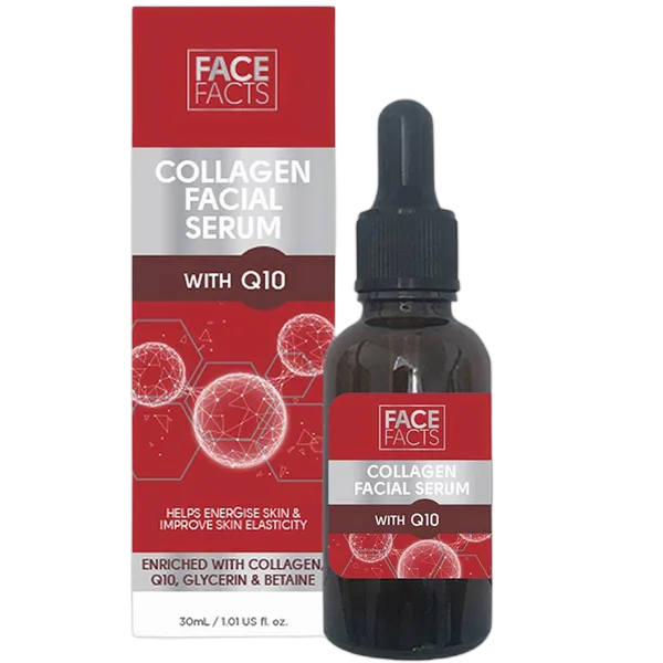 Qst Face Facts Collagen Facial Serum Q10 30ml