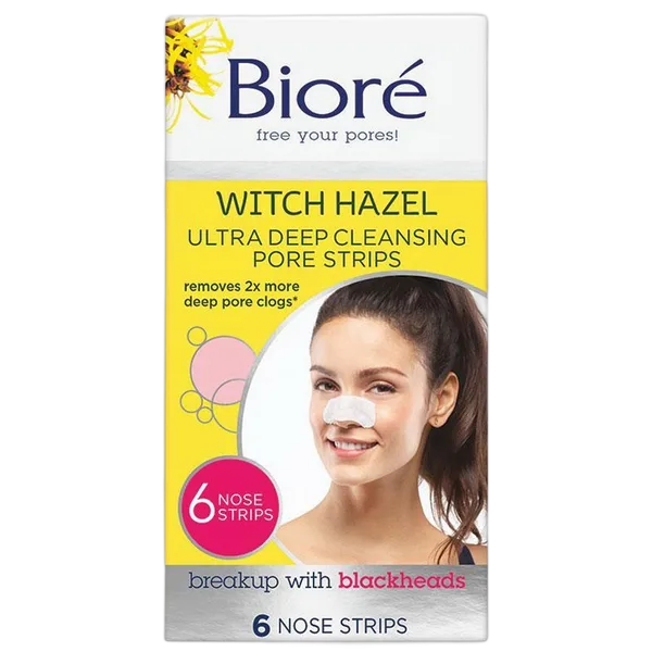 Qst Face Facts Cleansing Nose Pore Srips Witch Hazel 6s