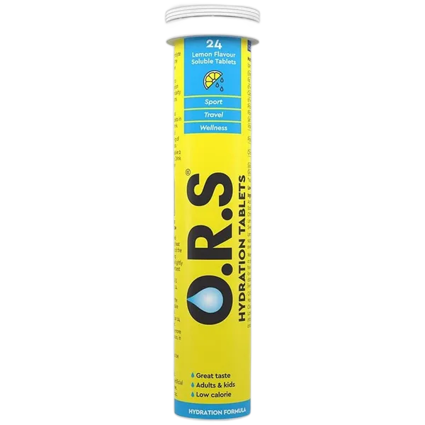 Ors Hydration Tablets Lemon 24tabs