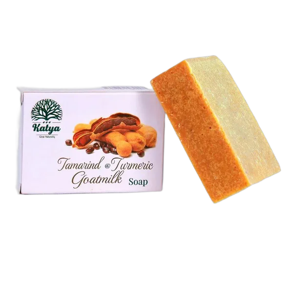 Katya Tamarind & Turmeric Goat Milk Soap 120g