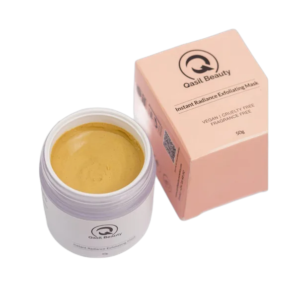 Qasil Beauty Instant Radiance Exfoliating Mask 50g