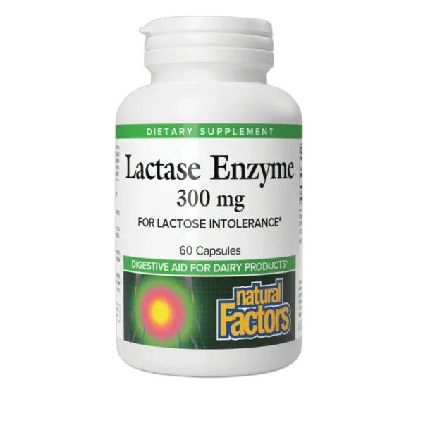Natural Factors Lactase Enzyme Caps 60's