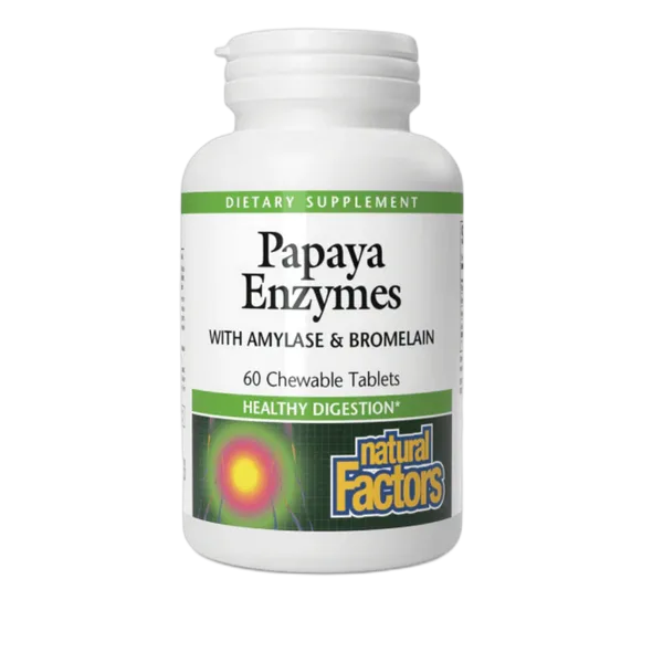 Natural Factors Papaya Enzyme Tabs 60's